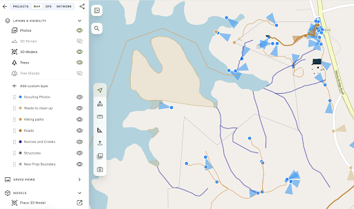 LandPlan App Interface